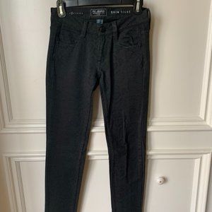 French Connection Black Snakeprint Skinny Jeans